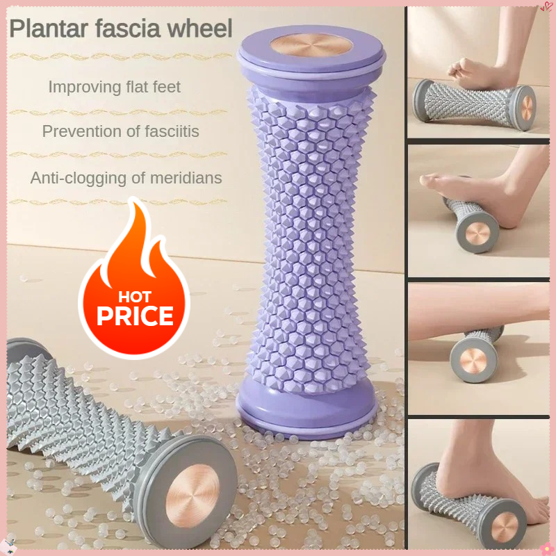 Reflexology Foot Roller - Masajeador de pies rodillo de masaje