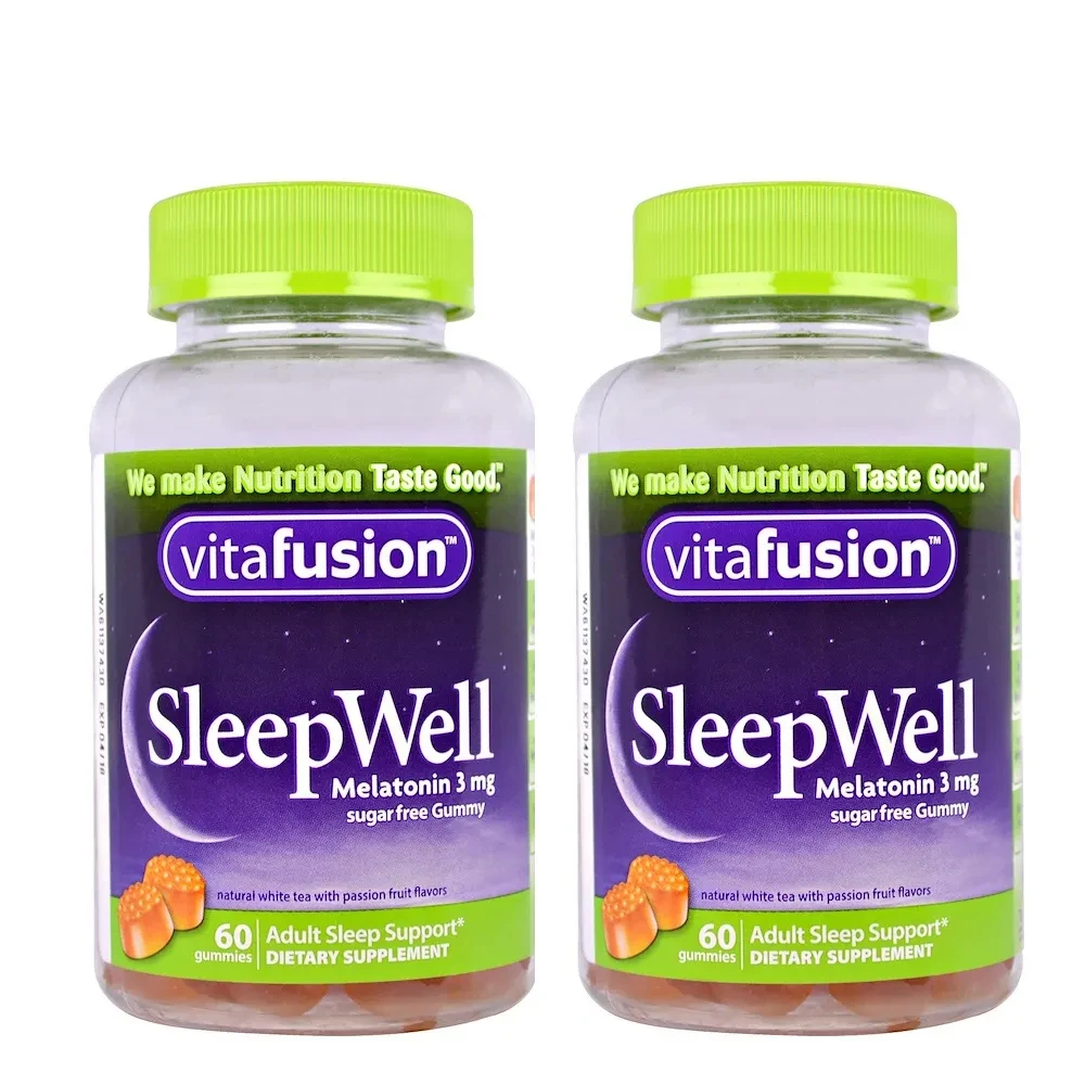 Health Wellness Month - 2 botellas de gomitas de melatonina