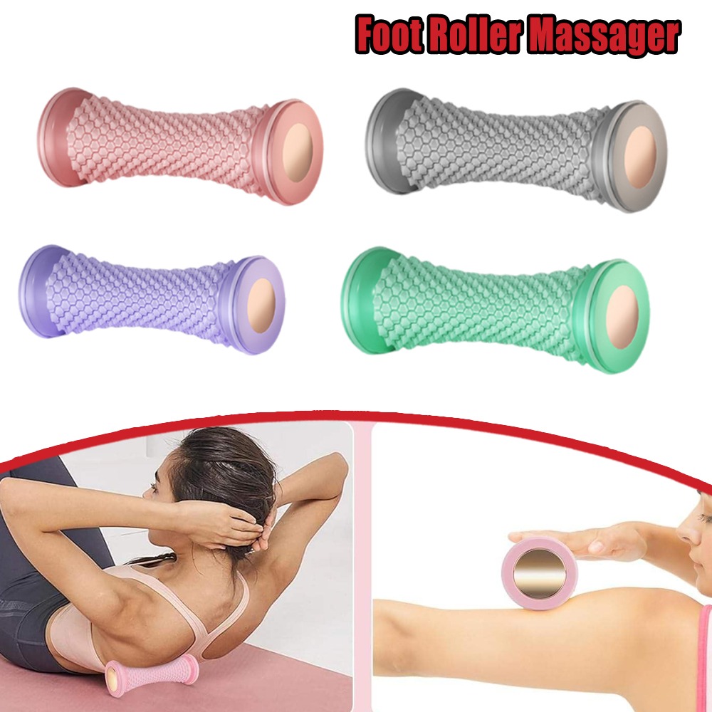 Reflexology Foot Roller - Rodillo de masaje ergonómico para pies,