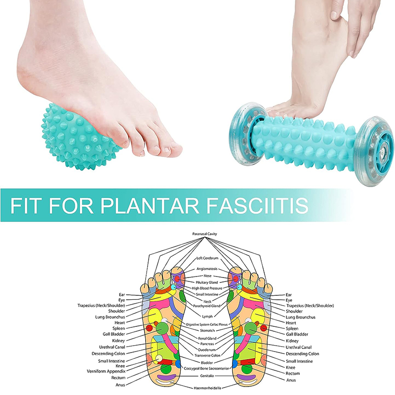 Masajeador de Pies, Rodillo de - Reflexology Foot Roller reseña y precio