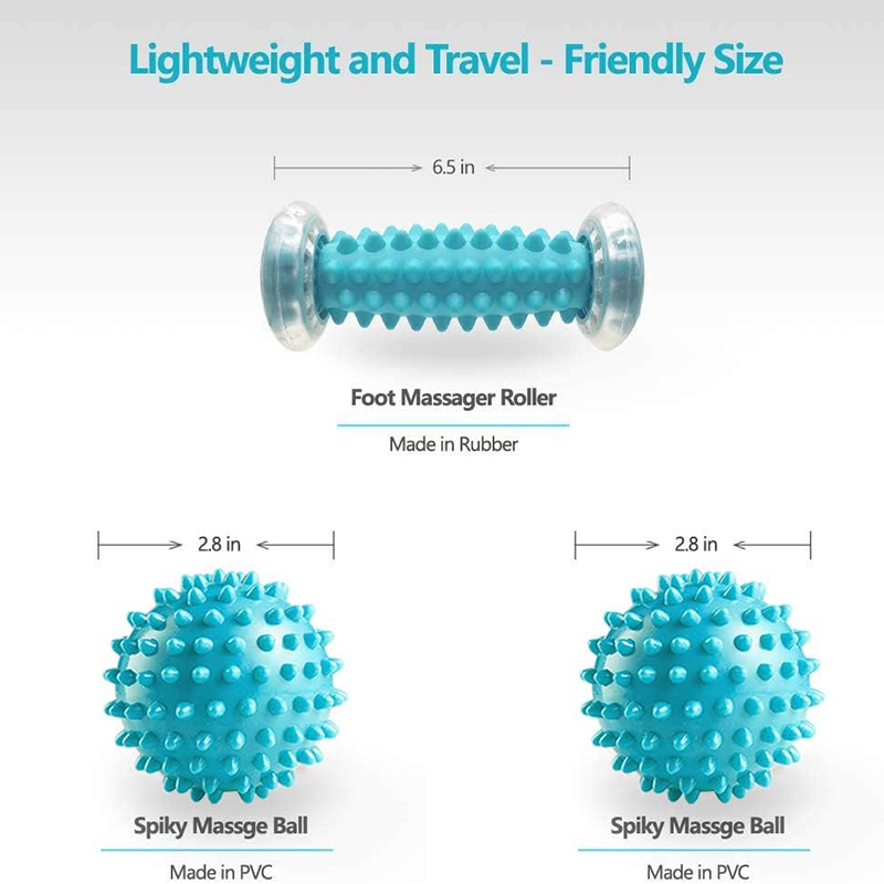Masajeador de Pies, Rodillo de - Reflexology Foot Roller reseña y precio