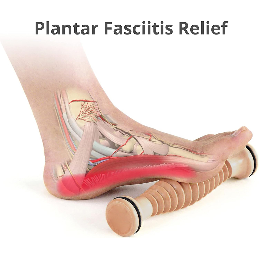 Masajeador de madera para espa - Reflexology Foot Roller reseña y precio