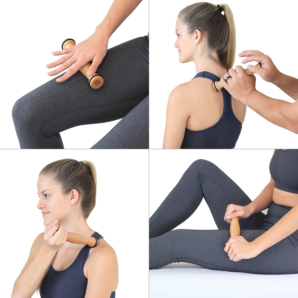 Masajeador de madera para espa - Reflexology Foot Roller reseña y precio