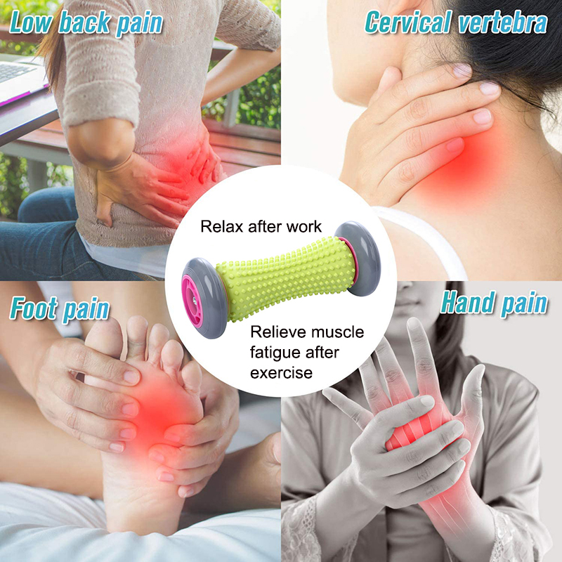 Rodillo masajeador de pies par - Reflexology Foot Roller reseña y precio