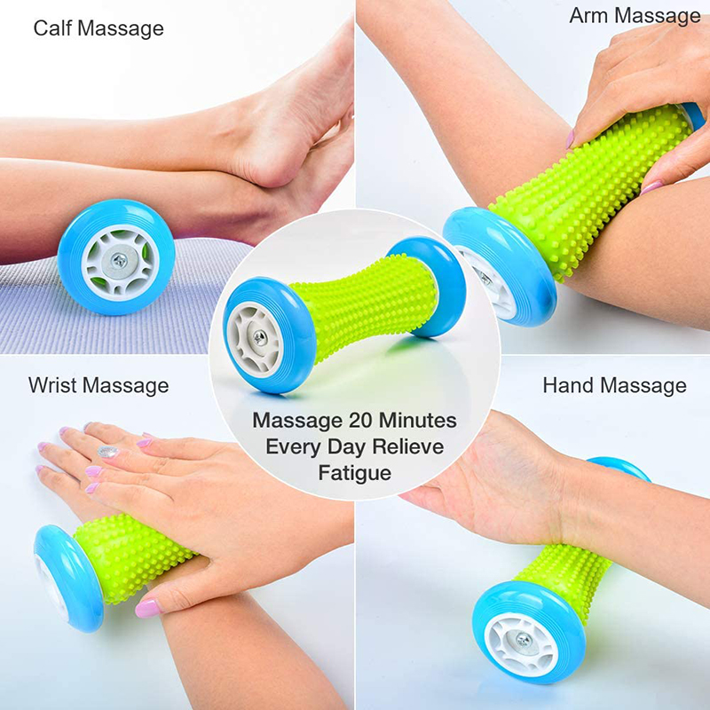 Rodillo masajeador de pies par - Reflexology Foot Roller reseña y precio