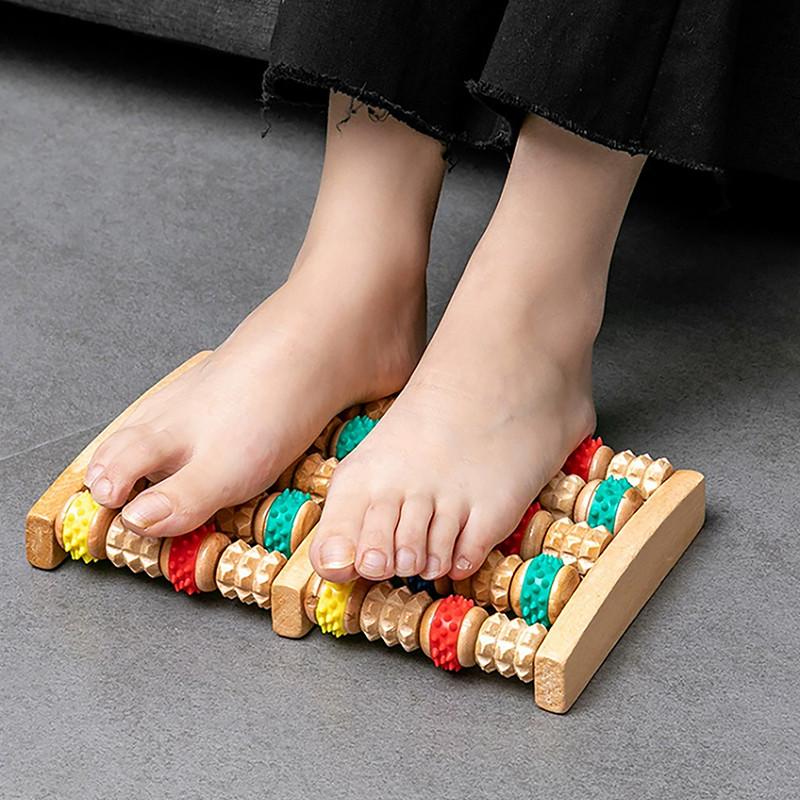 Terapia de pies multipunto, ma - Reflexology Foot Roller reseña y precio