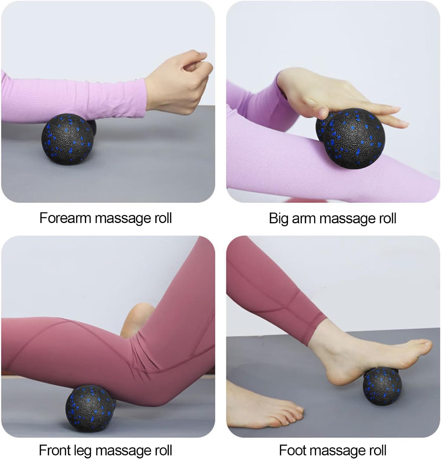 Juego de bolas de masaje para  - Reflexology Foot Roller reseña y precio