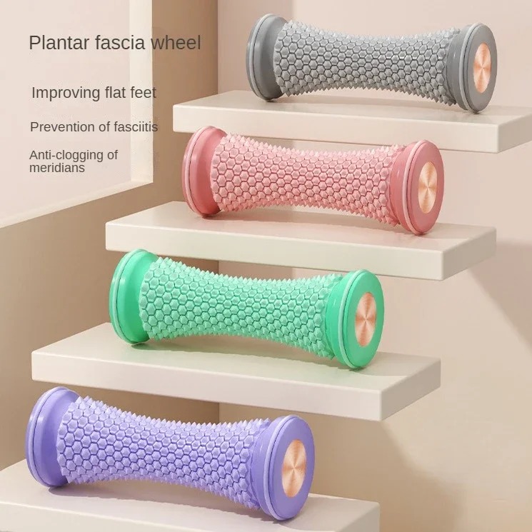 Mini masajeador de pies, rodil - Reflexology Foot Roller reseña y precio