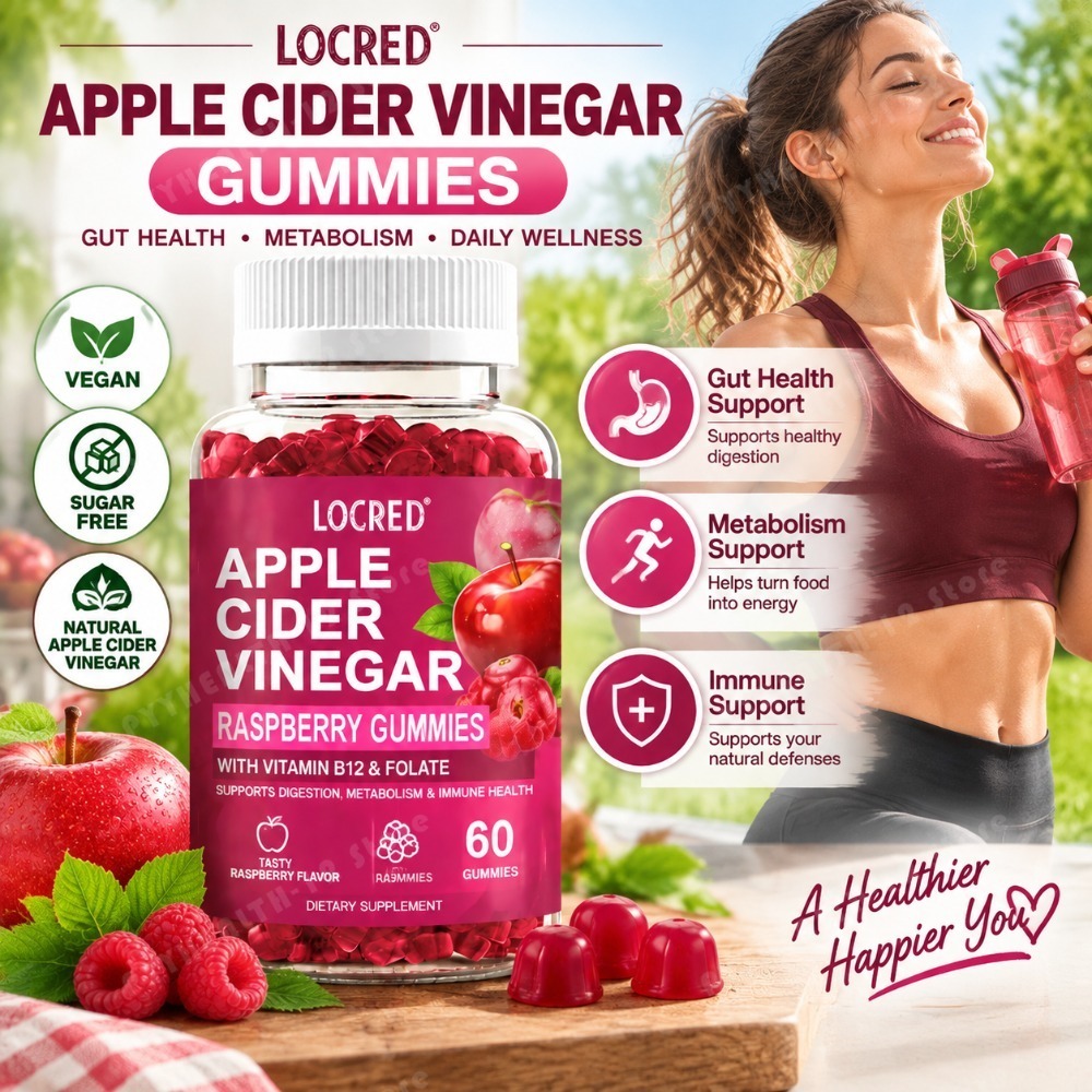 Gomitas de vinagre de manzana  - Health Wellness Month reseña y precio