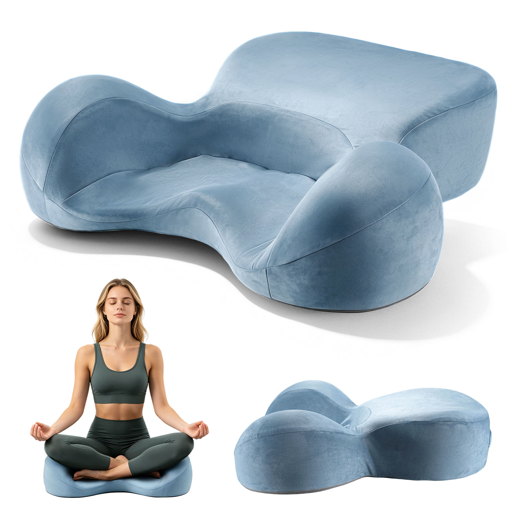Cojín de espuma para el suelo, - Meditation Cushion Zafu reseña y precio