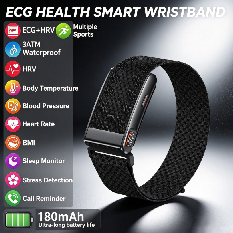 Pulsera inteligente para el co - Health Wellness Activities reseña y precio
